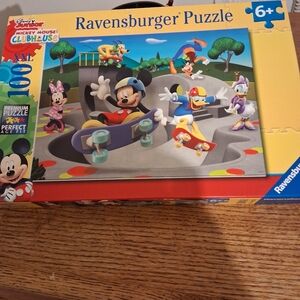 Ravensburger Disney JUNIOR MICKEY MOUSE CLUBHOUSE Puzzle 6+ 100 Pieces